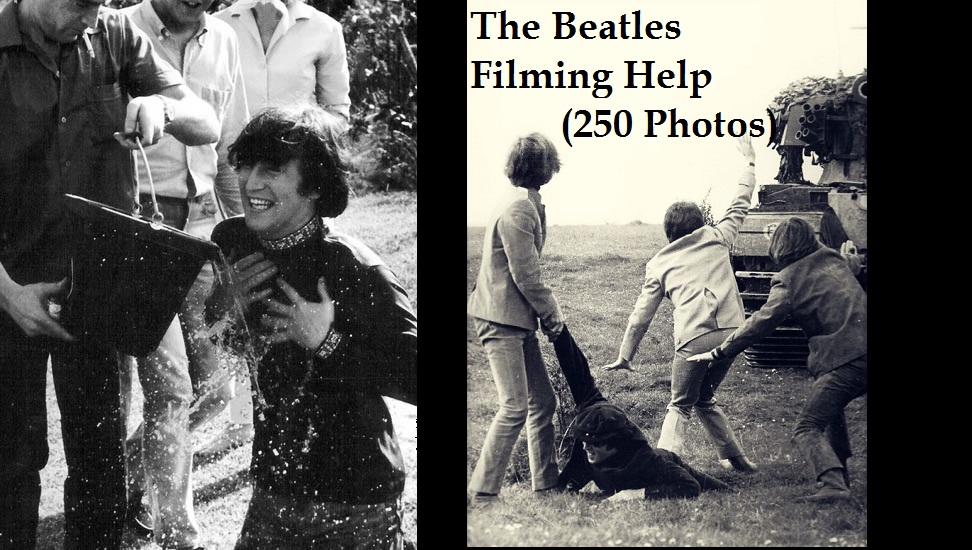 The Beatles Filming Help (Photo Gallery)