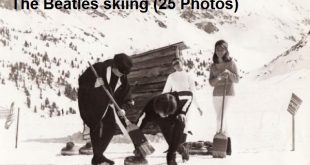 The Beatles skiing (25 Photos)