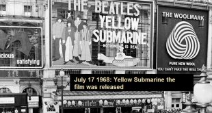 July 17 1968: Yellow Submarine the film was released
