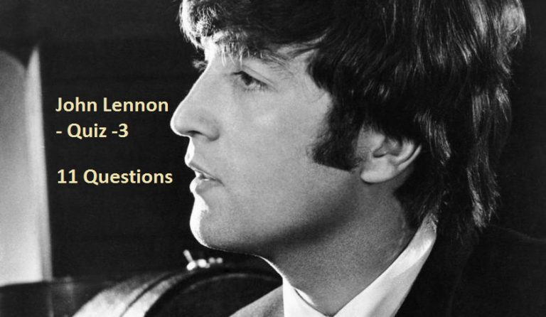 John Lennon - Quiz -3