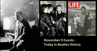 November 9 Events - Today in Beatles History