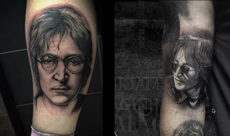 24 Amazing John Lennon Tattos part --1