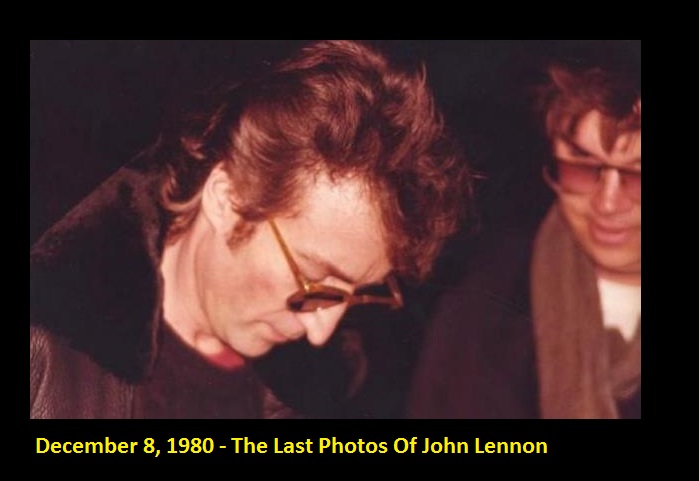 December 8 1980 The Last Photos Of John Lennon The Beatles December 8 1980 The Last Photos Of John Lennon The Beatles