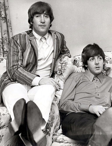 John Lennon and Paul McCartney photo,photograph,image,picture