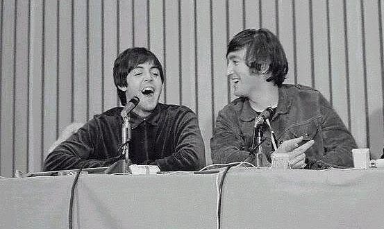 John Lennon and Paul McCartney photo,photograph,image,picture