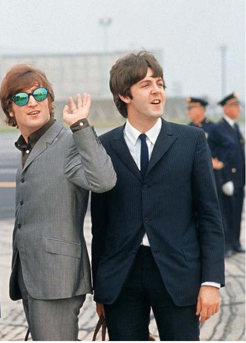John Lennon and Paul McCartney photo,photograph,image,picture