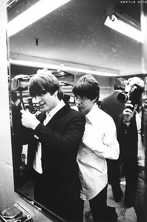 John Lennon and Paul McCartney photo,photograph,image,picture