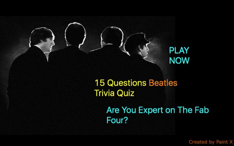 15 Questions Beatles Trivia Quiz