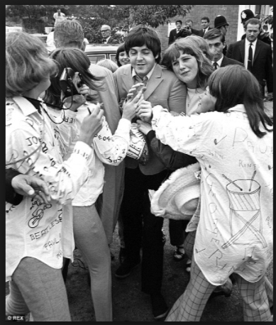 It was a joke that Harrison and McCartney vocalized as “ tit tit tit “ from behind during the song “ Girl”. ( it was a bad joke)