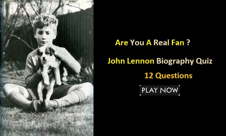 John Lennon Biography Trivia Quiz