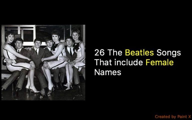 26 Beatles Songs That include Female Names