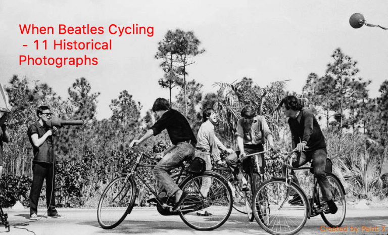 When Beatles Cycling – 11 Historical Photographs