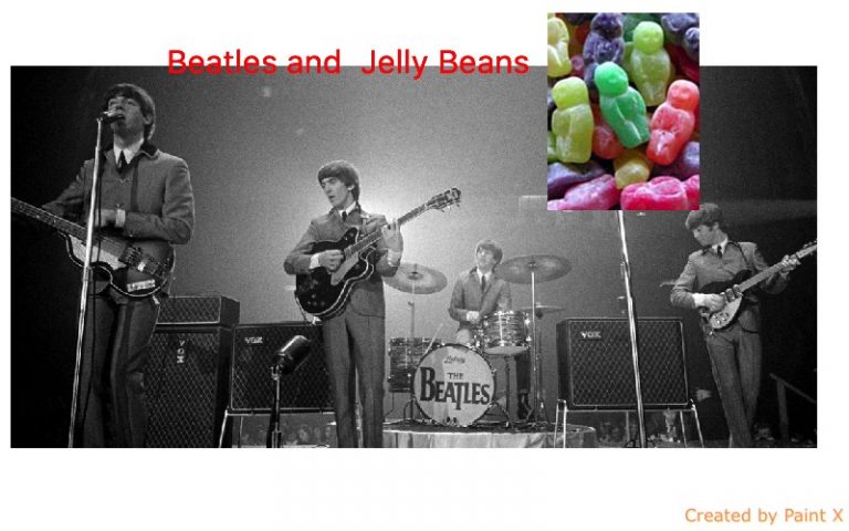 Beatles and  Jelly Beans