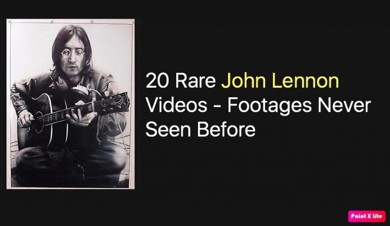 20 Rare John Lennon Videos – Footages Never Seen Before