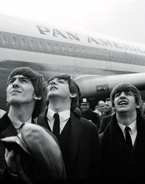 George Harrison, Paul McCartney, and Richard Starkey