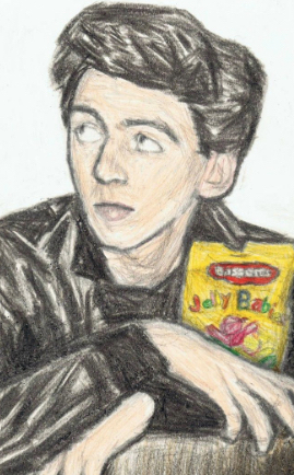 George Harrison jelly baby