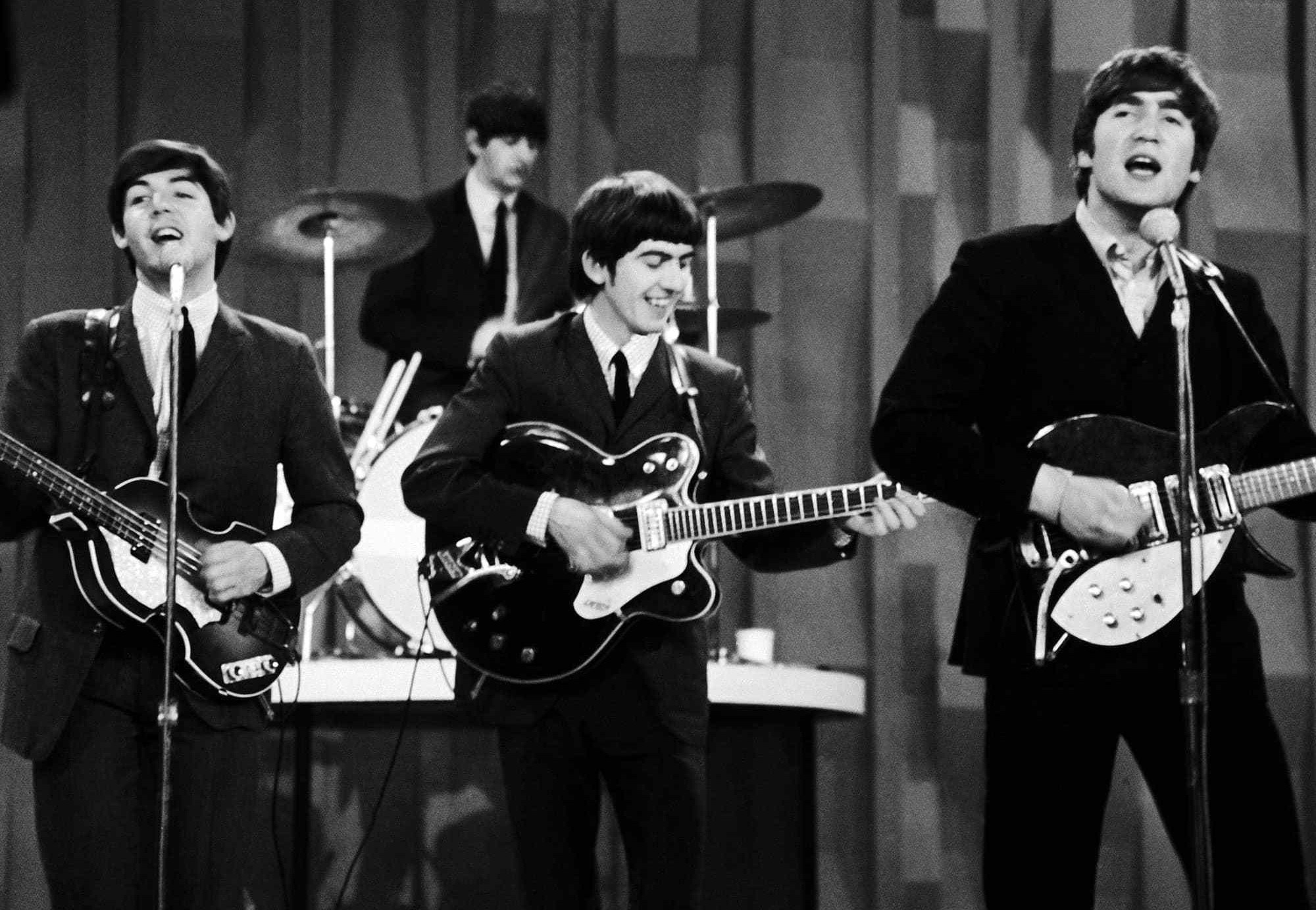 Beatles Black And White