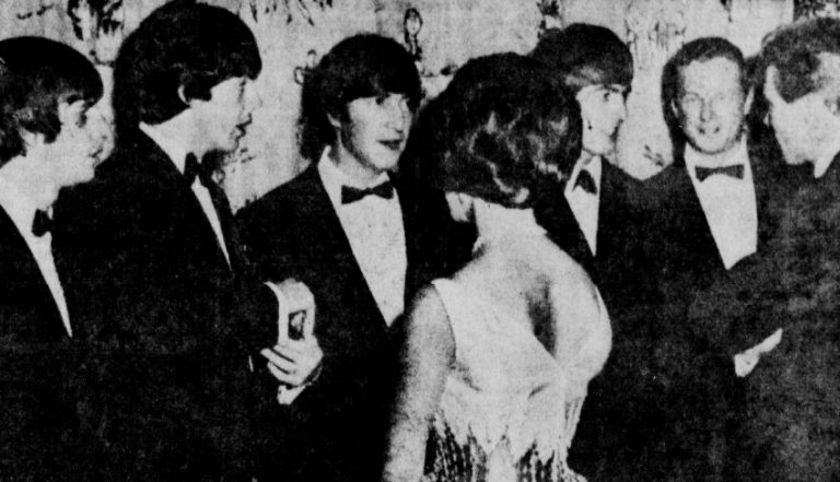July 8 1964 Princess Margaret Meets the Beatles