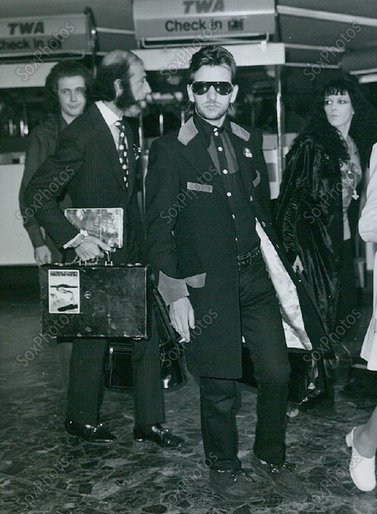 September 12th 1972 Ringo and Maureen Fly Out