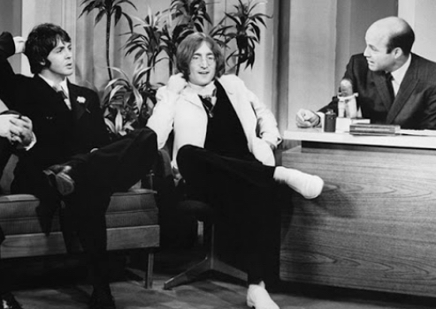 John Lennon and Paul McCartney appeared on NBC 1968