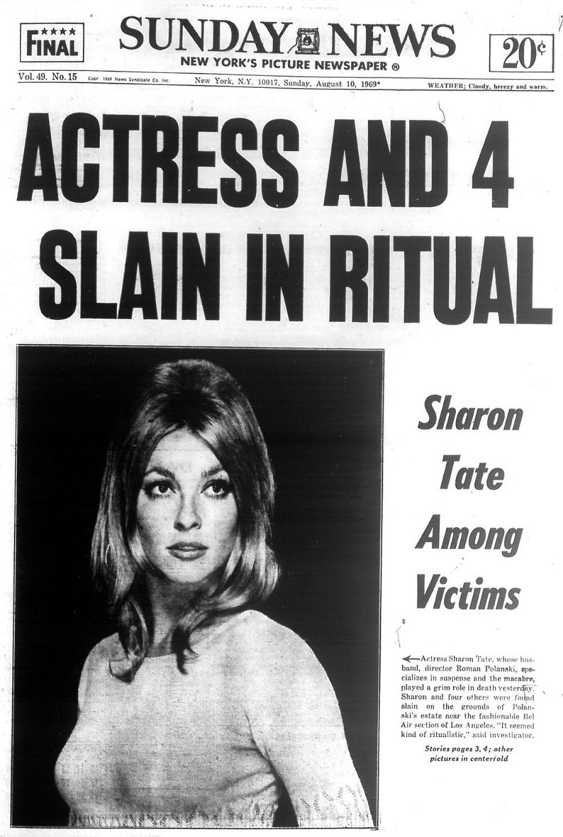 January 19, 1971 The Beatles Songs played in the courtroom at the Sharon Tate murder trial