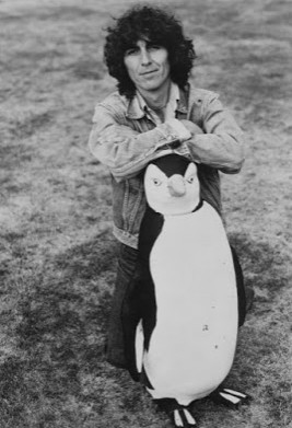 George Harrison and penguin
