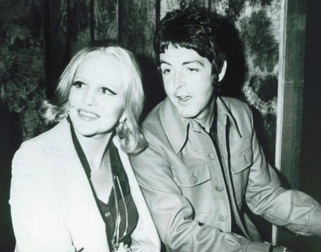 Paul McCartney and Peggy Lee