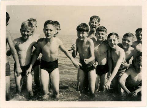 Rarely Seen Photographs of John Lennon on a Dovedale Primary School Trip to the Isle of Man in the Summer of 1951