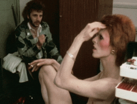 Ringo Starr and Bowie