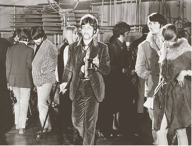 JULY 3, 1967 Beatles have private party at the Speakeasy Club in London