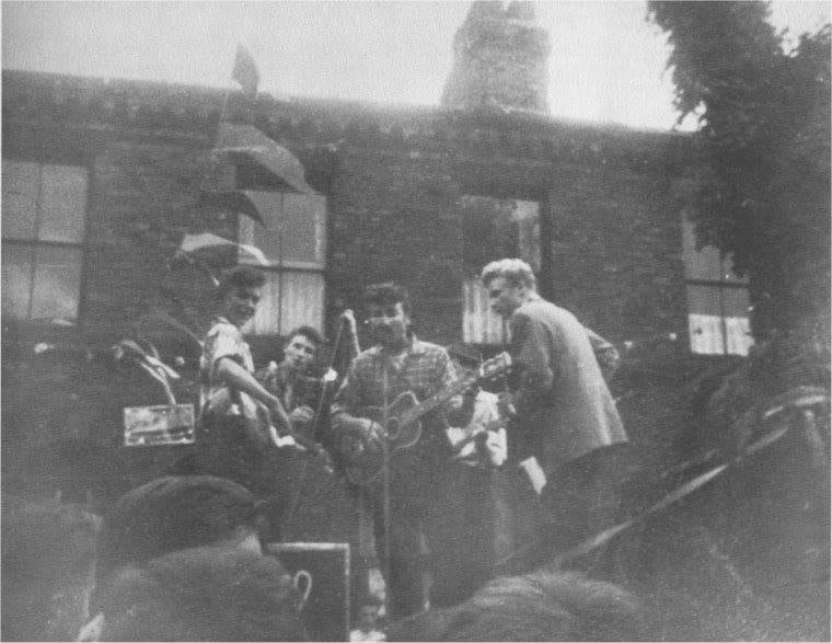 JULY 6, 1957 - John Lennon was introduced to Paul McCartney when Lennon's skiffle group called The Quarrymen