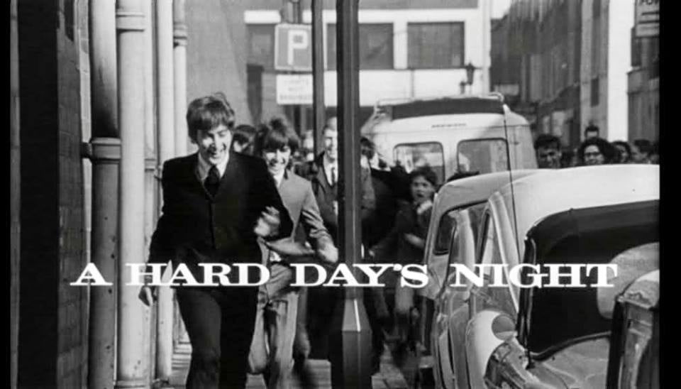 JULY 6, 1964 - A charity premiere of the Beatles' first film "A Hard Day's Night" was held at London's Pavilion Theatre