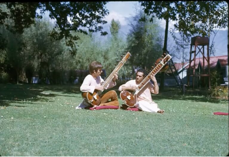 14 September 1966 George Harrison and his wife Pattie fly from London to Bombay (Mumbai)