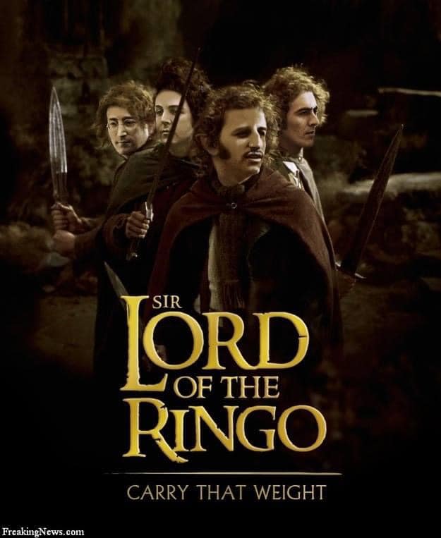 The Beatles attempted to produce and star in their own Lord of the Rings movie.