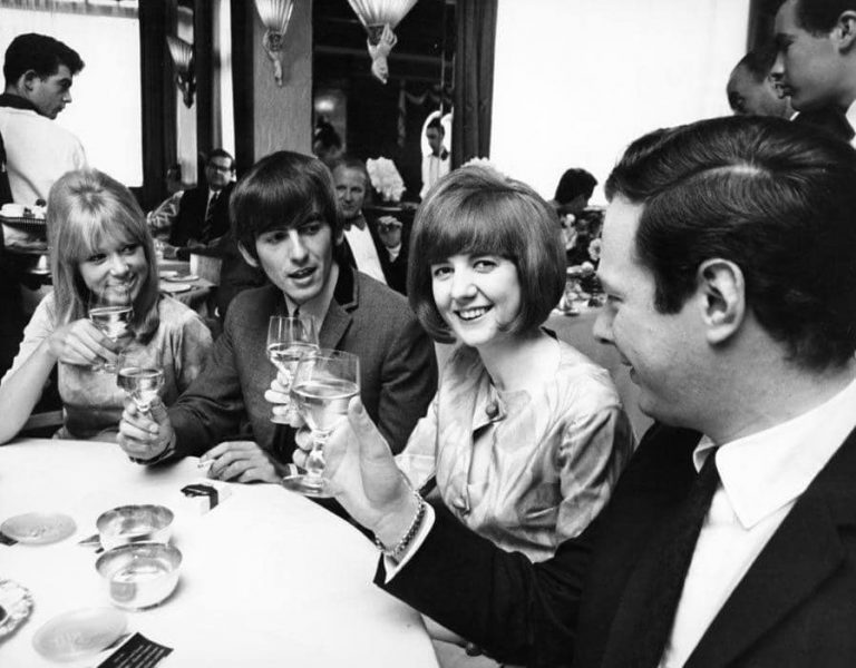 31 December 1967 The Beatles celebrate New Year’s at Cilia Black’s home.