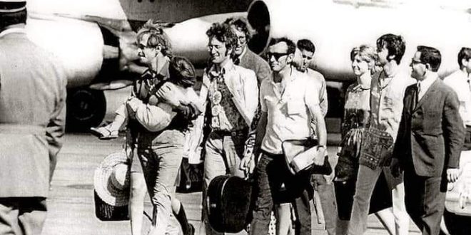 In 1967, The Beatles traveled to Greece