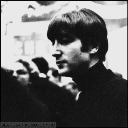 December 23, 1963 - Christmas toast and dinner at EMI London.