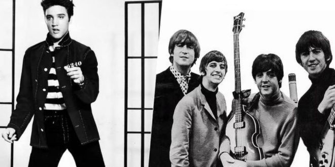 Elvis Presley and The Beatles