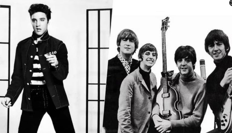 Elvis Presley and The Beatles