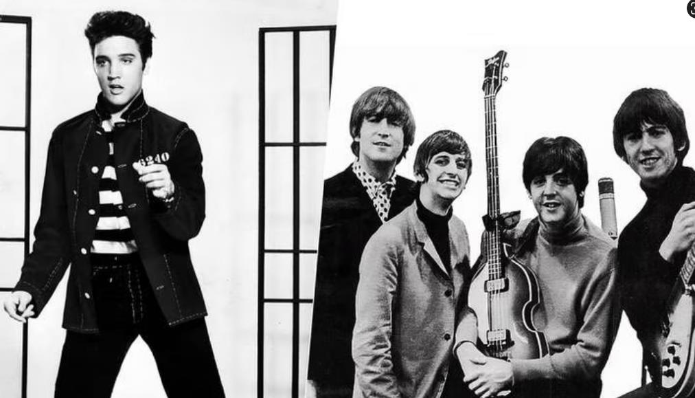 Elvis Presley and The Beatles