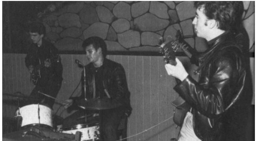 John Lennon and Pete Best