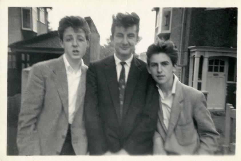 Paul McCartney and George Harrison first meet