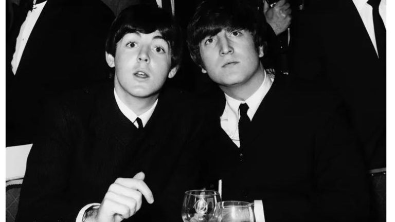 Paul McCartney and John Lennon