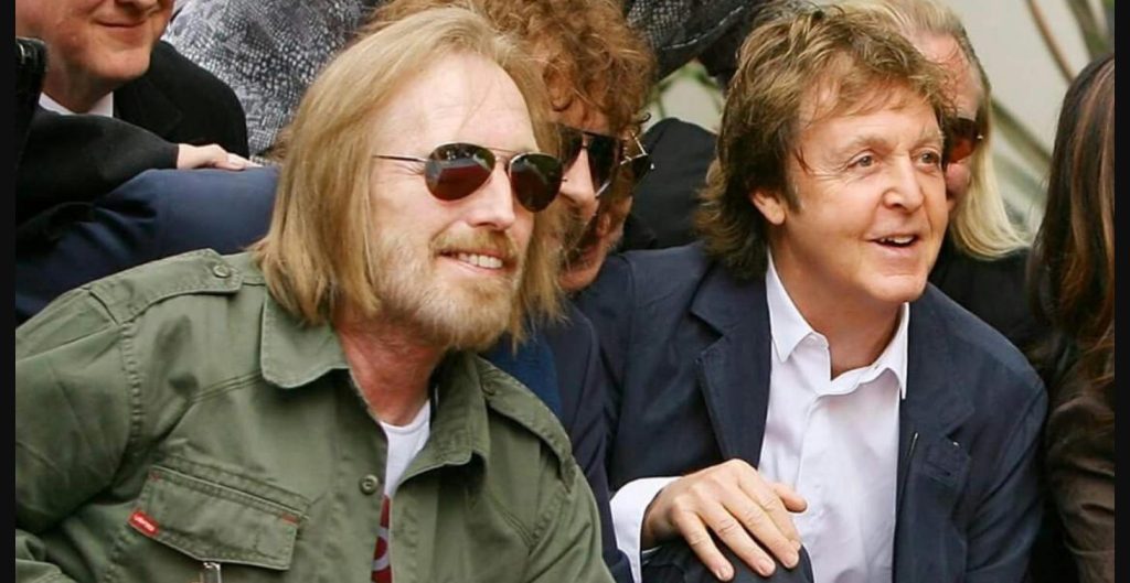 Paul McCartney and Tom Petty meet
