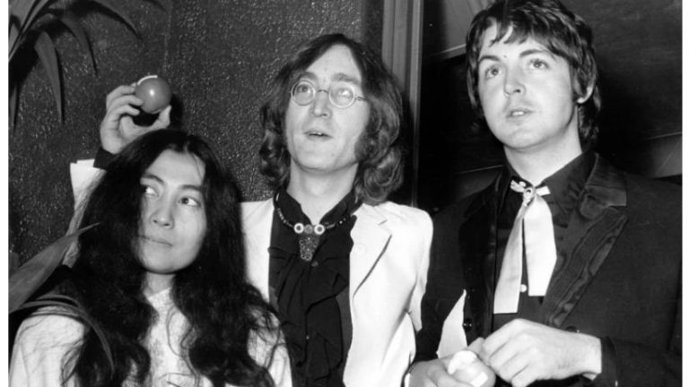 Paul McCartney and Yoko Ono