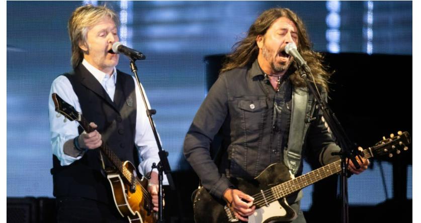 paul mccartney and dave grohl