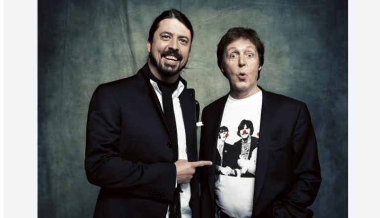 Paul McCartney and Dave Grohl: A Dynamic Collaboration of Rock Icons