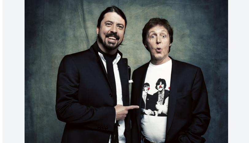 paul mccartney and dave grohl duet