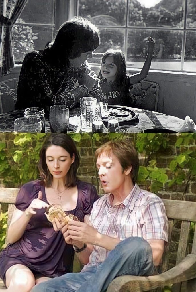 Paul McCartney and Mary McCartney