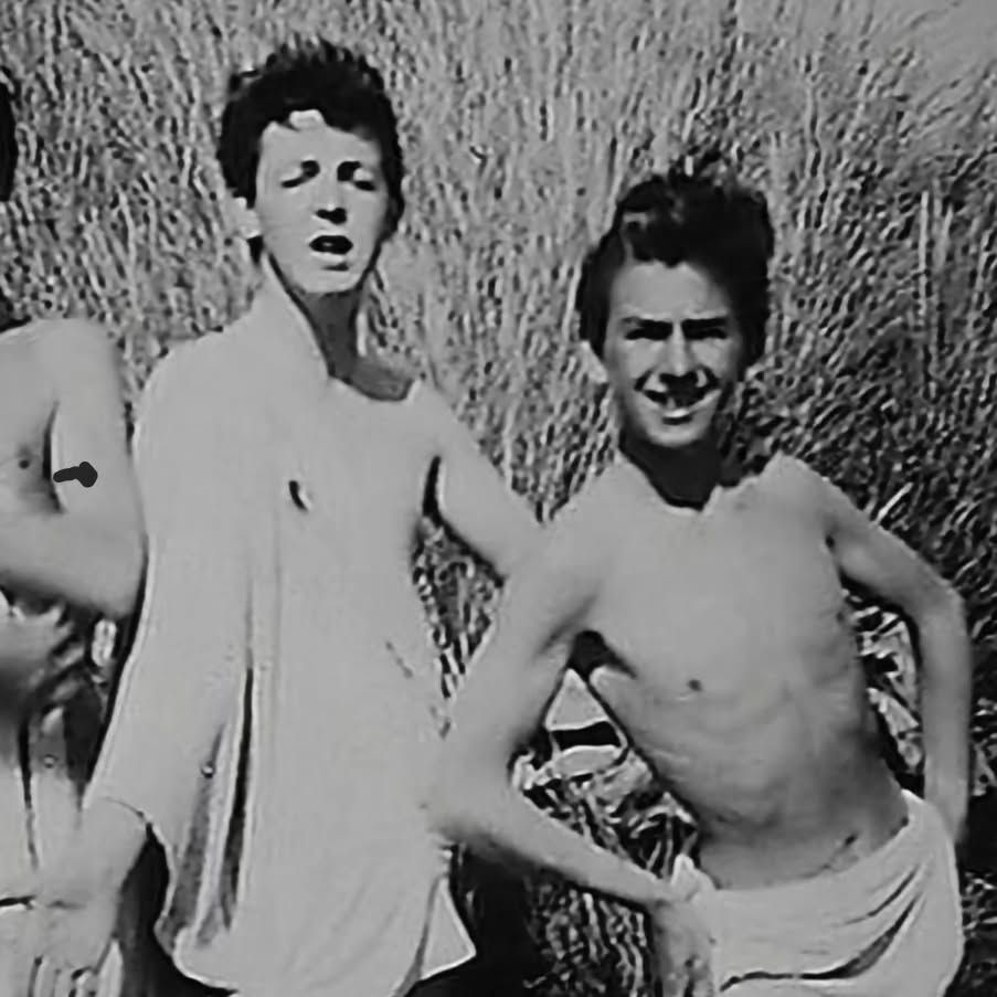 England - George Harrison and Paul McCartney